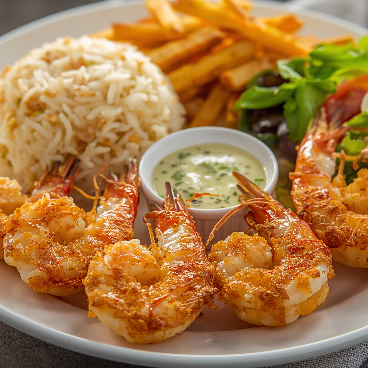 Scampi Teller (6 Stück)